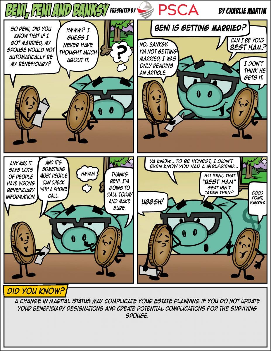Beni, Peni and Banksy Beneficiary Comic #1